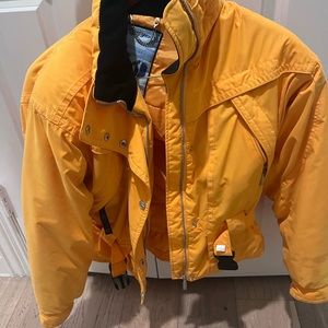 Obermeyer women’s ski jacket orange 1946